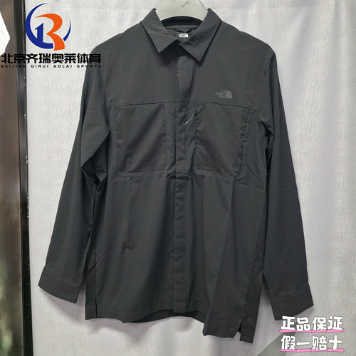 THE NORTH FACE北面户外休闲时尚速干防晒长袖衬衫男款NF0A8DFZ
