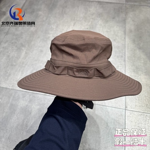 1OI TheNorthFace北面渔夫帽男女户外徒步登山防晒休闲帽NF0A5FXF