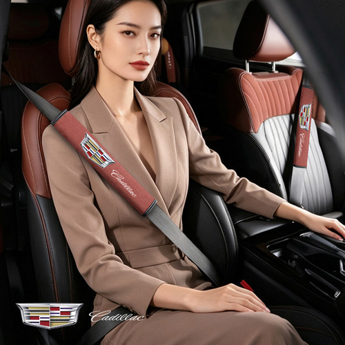 适用于凯迪拉克CT6 XT5 CT5 XT4 ATSL汽车安全带护肩保护套装饰品