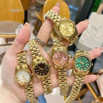 花花公子钢带手表名商务表休闲日志石英机芯潮流爆款时尚女式男士