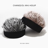 假发帽子一体时尚 男帅气网红女仿真中短发复古嘻哈瓜皮流氓地主帽