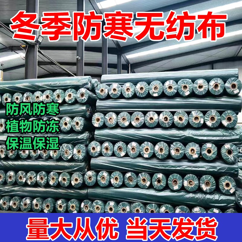 冬季园林防风防寒无纺布绿化布