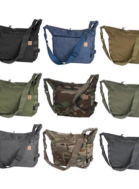 Helikon赫利肯低调生存挎包 Bushcraft单肩斜挎大背包户外17L黑坑