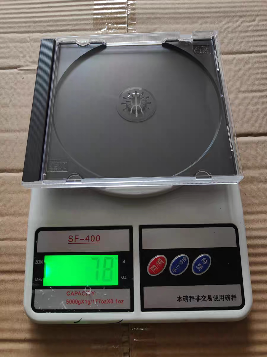 正版高质量CD盒子。透明cd盒。全新零划痕，灰色12爪。图片