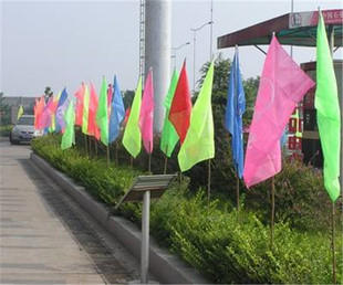 定制活動旗公司彩飄旗刀旗紅旗戶外開業(yè)運動會入場五色幕式 長方形