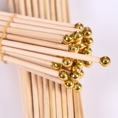 30cm实心竹杆小彩旗杆实木竿8号国旗杆50根包邮5mm直径粗三角旗