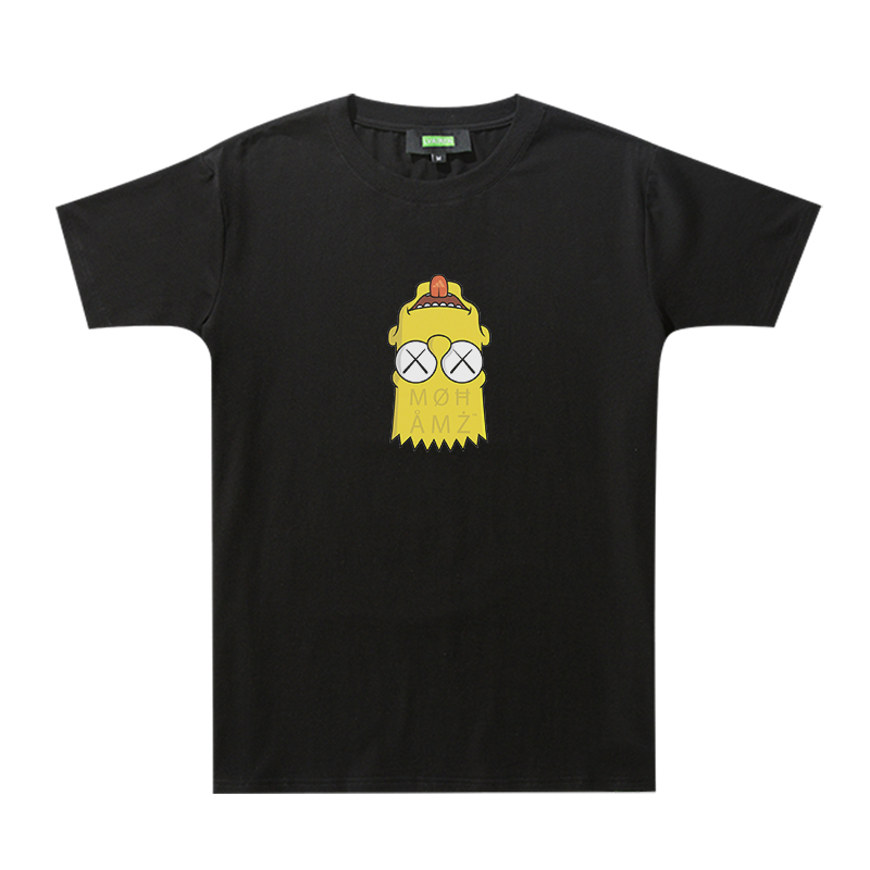KAWS X 辛普森联名短袖Tee 亲子儿童T恤 趣味个性情侣青年款