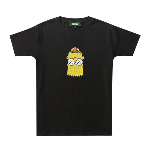 KAWS X 辛普森联名短袖Tee 亲子儿童T恤 趣味个性情侣青年款