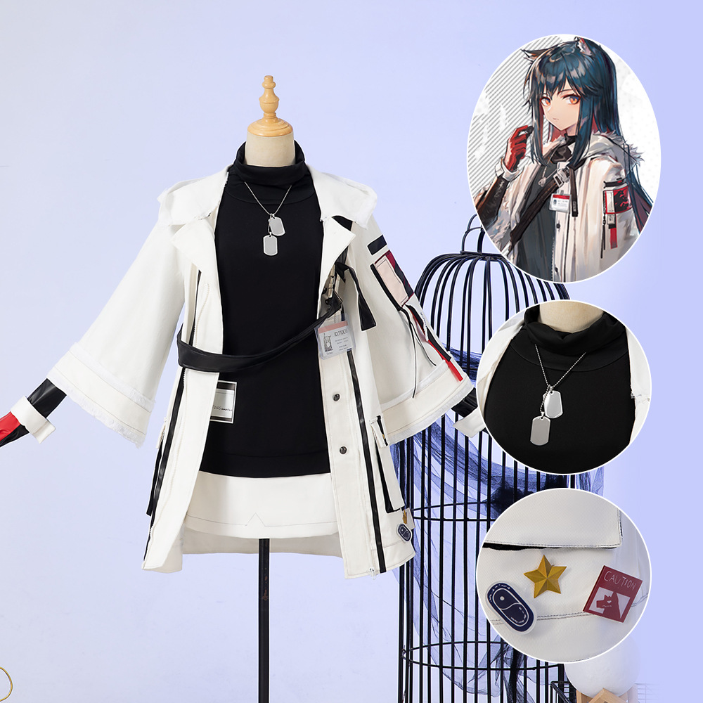 德克萨斯cos服 明日方舟寒冬信使套装cosplay游戏动漫服