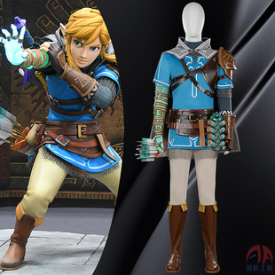 塞尔达传说王国林克cosplay英杰服全套服装游戏cos服现货