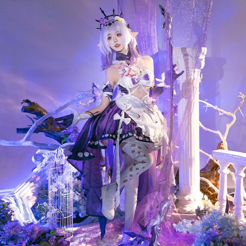 崩坏星穹铁道遐蝶cos服 冥河的女儿动漫全套游戏C服女cosplay全套