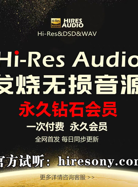 hires无损音源钻石会员大法精选flac高品质DSD网站下载WAV金标