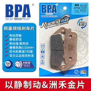 RR660S 无极 BPA铜基金属烧结刹车片 适用车型