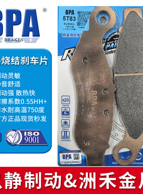 BPA铜基金属烧结刹车片适用车型 哈雷 FLHTCUTG Tri Glide(14-22)