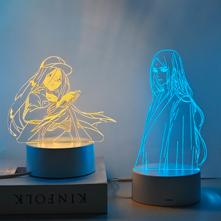 送男生给女朋友一人之下动漫周边冯宝宝王也诸葛青手办氛围小夜灯