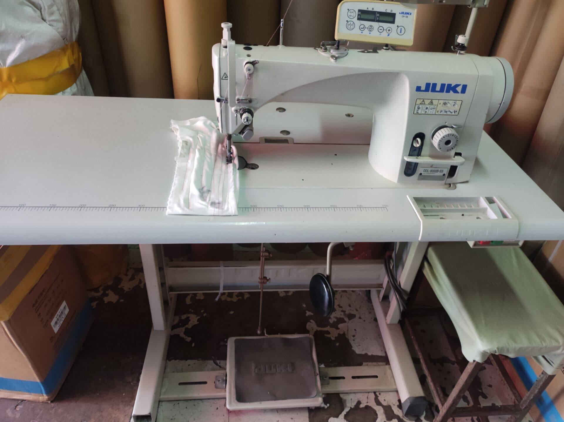 二手日本重机高端款微油9000bss电脑车 平车自动断线缝纫机配件