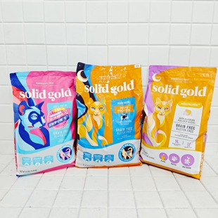 请认准防伪码！美版金装素力高三文鱼鸡肉蛋粉成幼猫粮12磅5.44kg