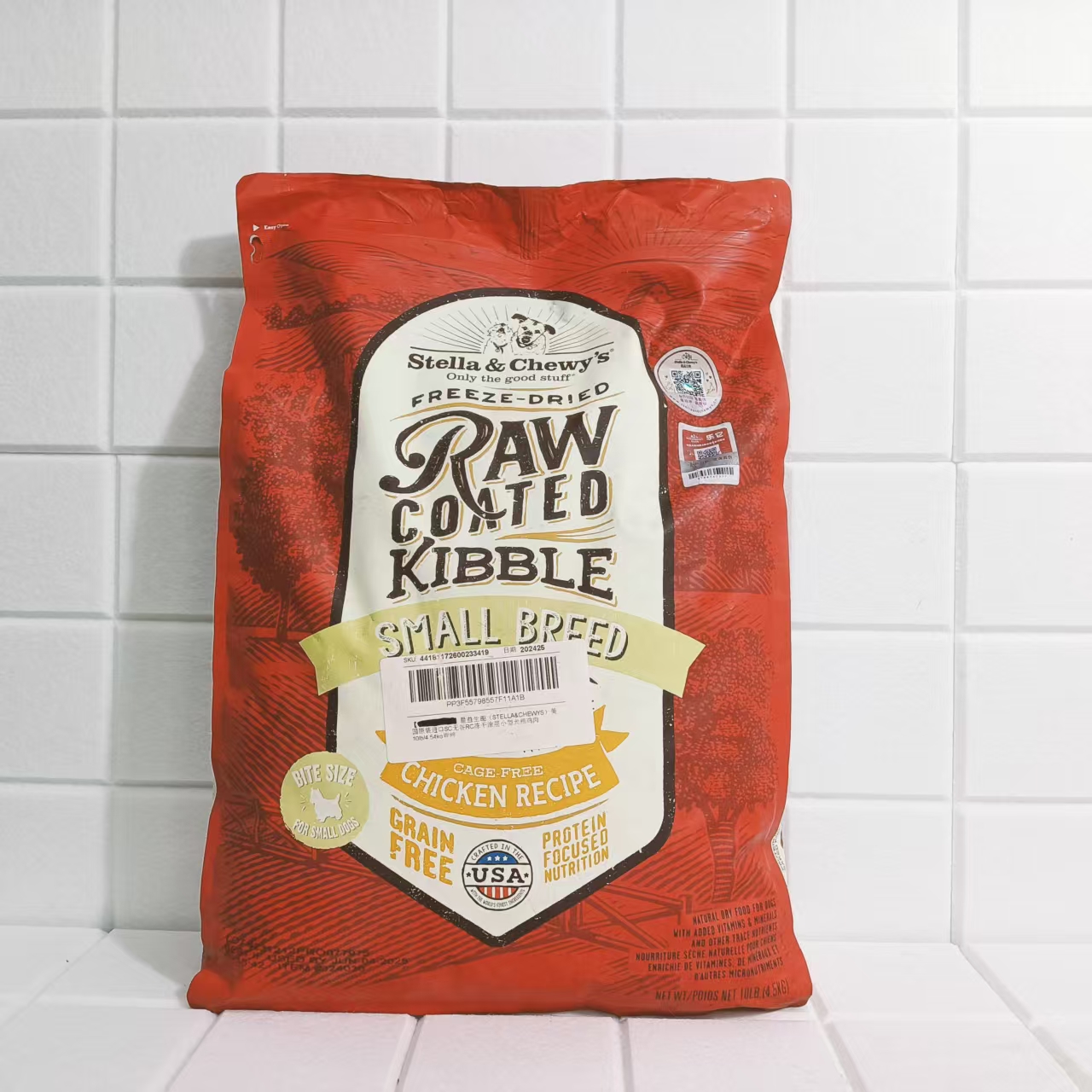 SC星益生趣烘焙狗粮小中大型鸡鸭鹌鹑通用天然无谷狗粮4.54kg10kg