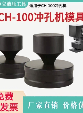 CH-100液压冲孔机模具冲孔模具冲头开孔模具可制定一字长条腰圆模