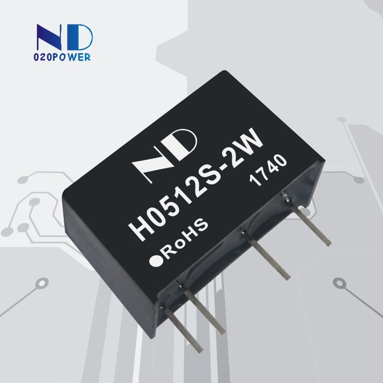 h0512s-2w升压dcdc5v转12v电源模块 隔离6kv医疗级电源芯片