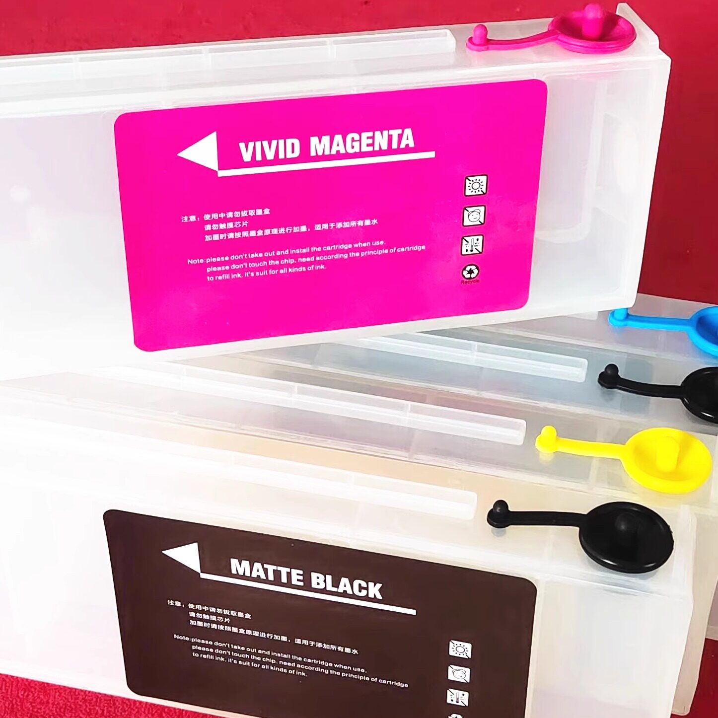 EPSON爱普生T7280连供墨盒T3280加墨联供墨水塑料盒子T5280绘图仪