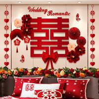 【不傷墻】床頭裝飾結(jié)婚