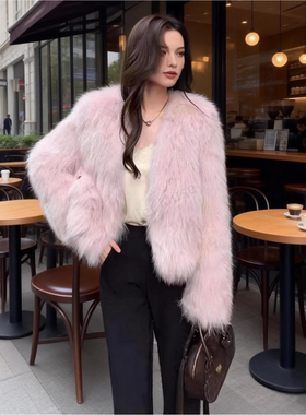 2026幻雾绒短外套女 轻奢小香风大衣空气棉菱格恒暖暮霭金冬新