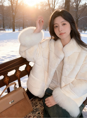 2026星霜绒短外套女 轻奢小香风空气棉菱格恒暖显高暮山紫冬新