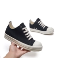 Thin Shoelaces Canvas Black
