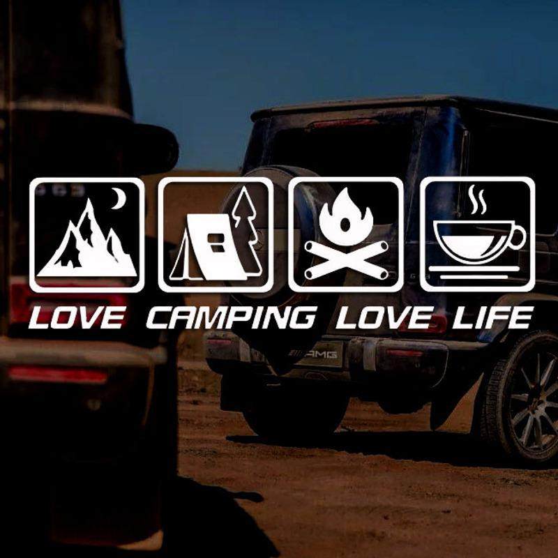 露营车贴野外越野LOVE LIFE篝火探险CANPING咖啡房车汽车装饰贴纸,汽车用品/电子/清洗/改装,汽车装饰贴/反光贴,淘宝优惠券,粉丝福利购,淘宝优惠卷