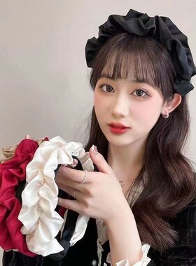 夏季颅顶发箍木耳头箍压发女头饰