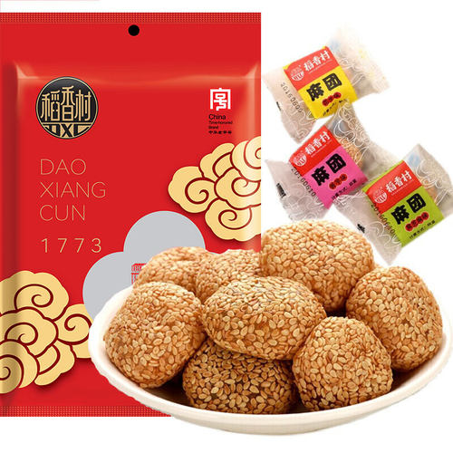 500g北京小吃麻薯稻香村