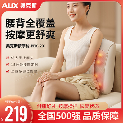 奥克斯颈椎腰部背部多功能靠垫