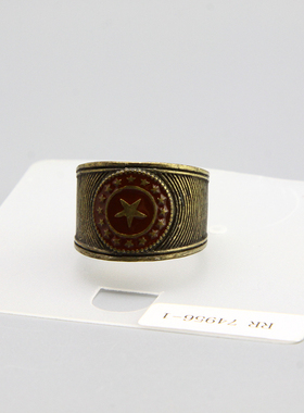 Z复古vintage星星中古戒指指环孤品