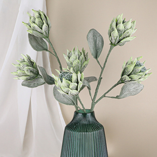 EVA仿真花PE假花帝王花仿真绿植泡沫花热带植物花材装饰摄影道具