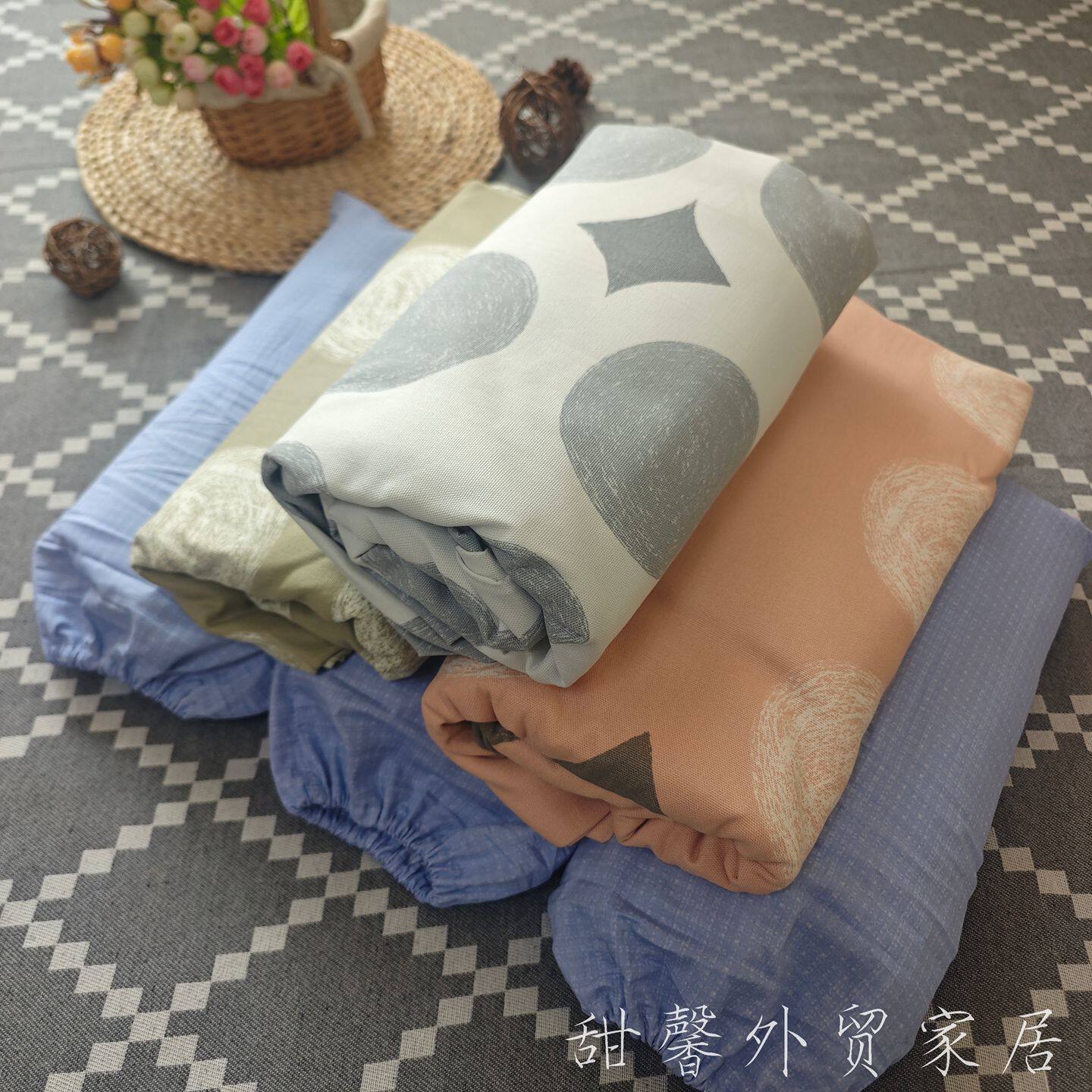 竹纤维软凉席三件套软糯加厚款