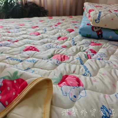 爱上一条垫子~日本毛绒床护垫2.0