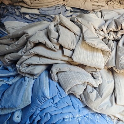 大量日本夏凉被处理暖面+冷感面