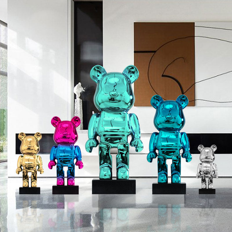 卡通轻奢风电视柜kaws网红大摆件