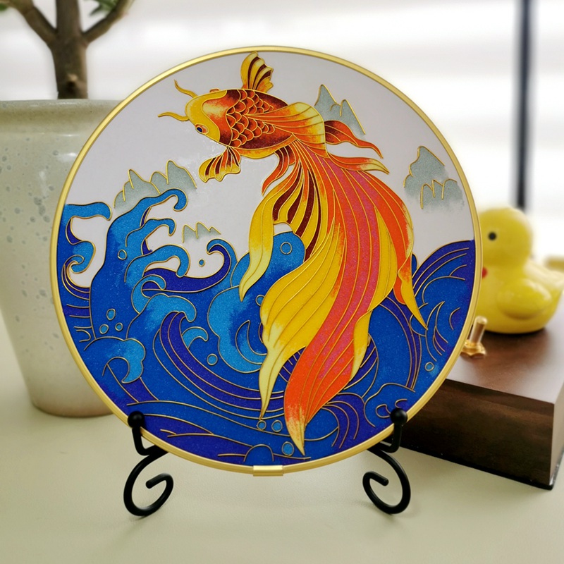 景泰蓝掐丝珐琅diy手工材料