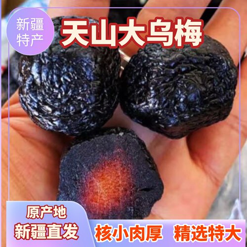 新疆特产天山大乌梅干500g袋装