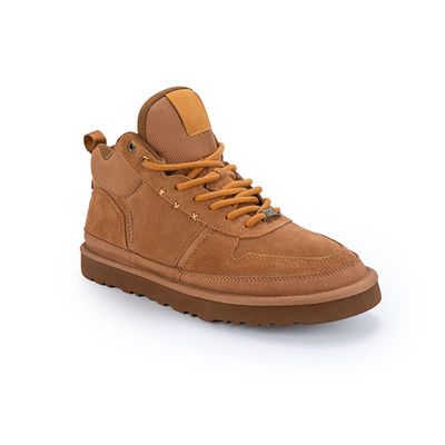 海兰德加厚桑坡羊皮毛雪地靴