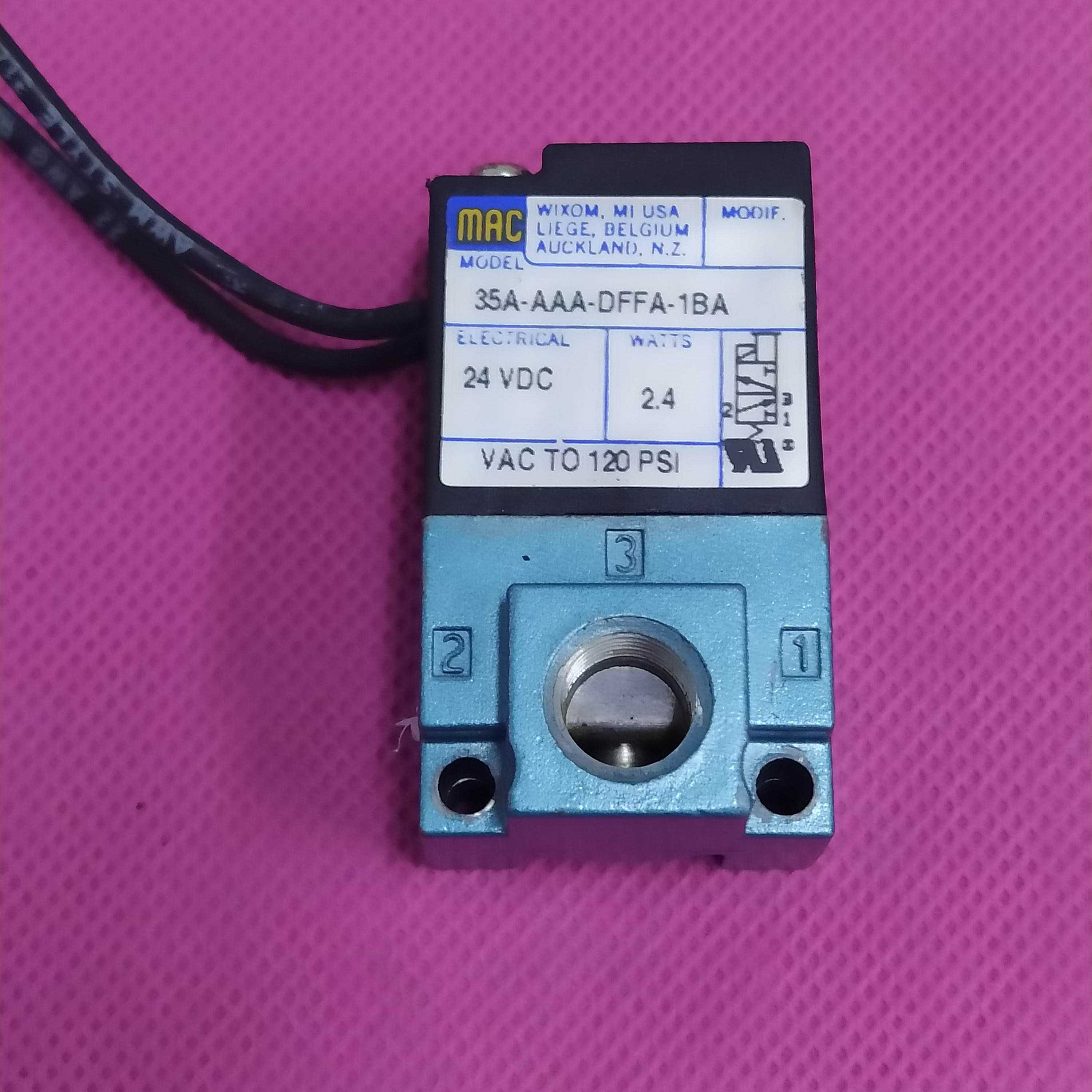 美国拆机气动电磁阀