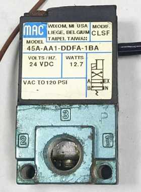 Mac原装拆机电磁阀45A-35A-AAA-AA1-DDCC-DDFJ-DDFA-1BA-1KG-1BK