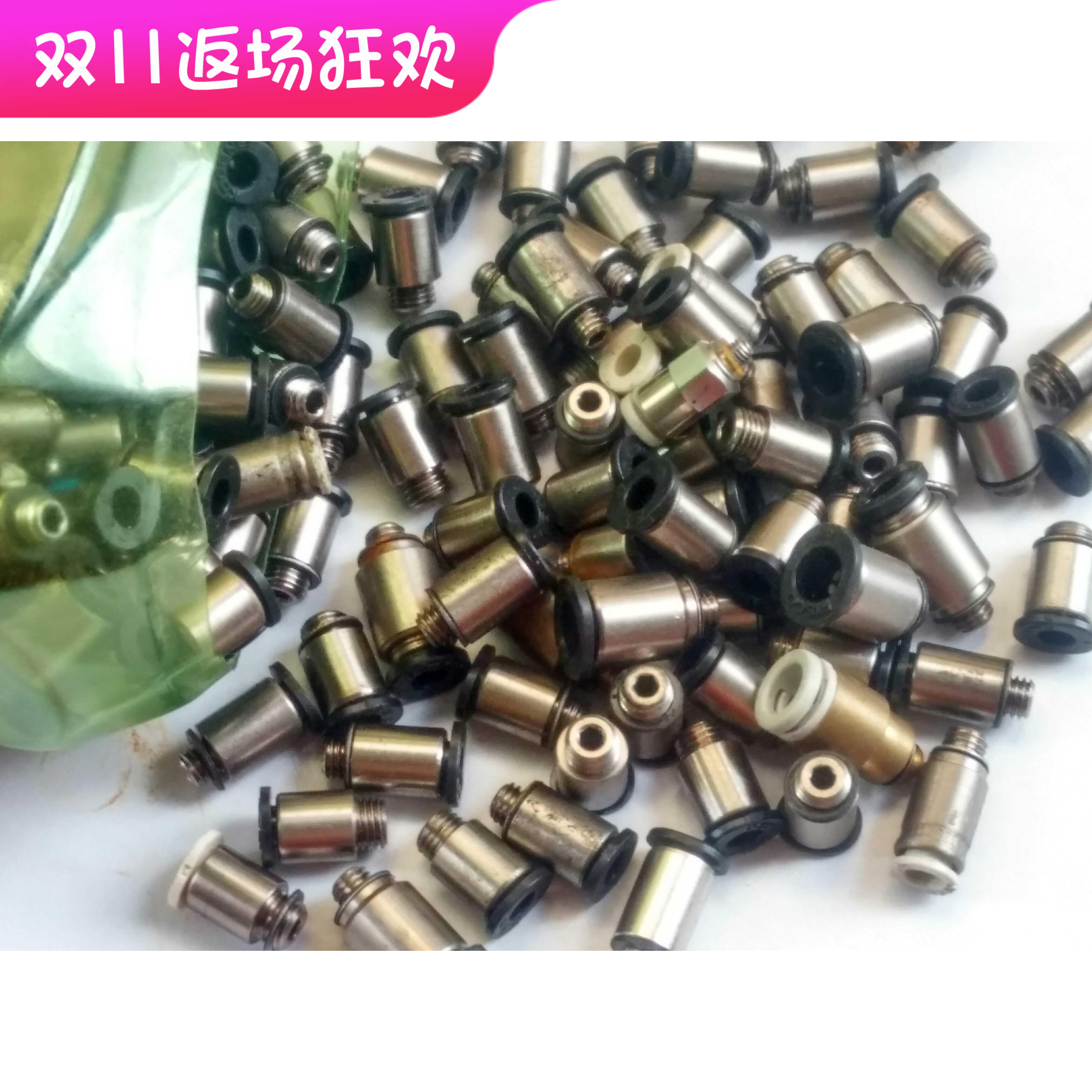 日本原装ckd小金井smc进口拆机气管铜接头实物拍照m5-m6-m3-4-6