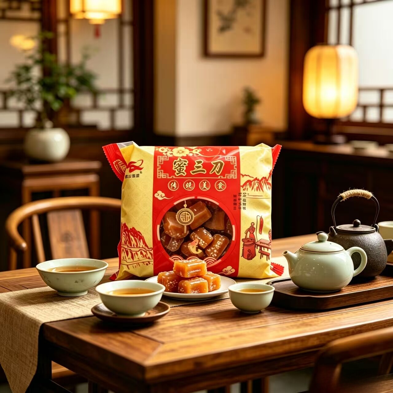 正宗蜜三刀精品蜜翻花果脯蜜饯糕点甜品手工小吃点心掌柜推荐包邮