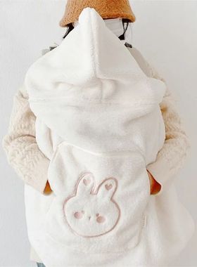 Winter Fleece Baby Blanket Waist Stool Cloak Stroller Blanke