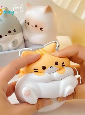 Cat Sss Relief Squishy Toy PU Slow Rising Squeeze Antisss Ba