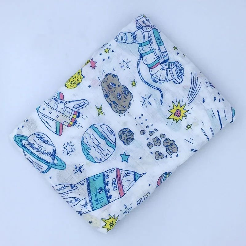 Baby Blanket Newborn Muslin 100% Cotton Baby Blanket Swaddle