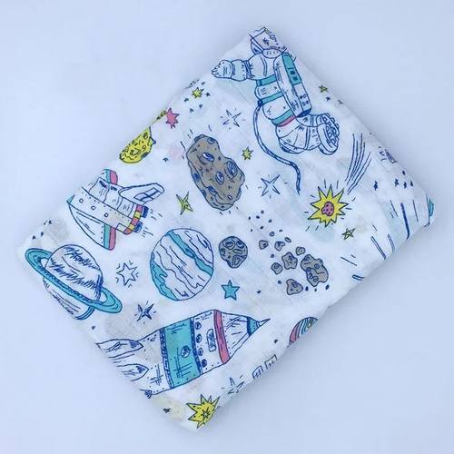 Baby Blanket Newborn Muslin 100% Cotton Baby Blanket Swaddle